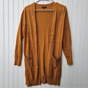 Mustard Cardigan with pockets